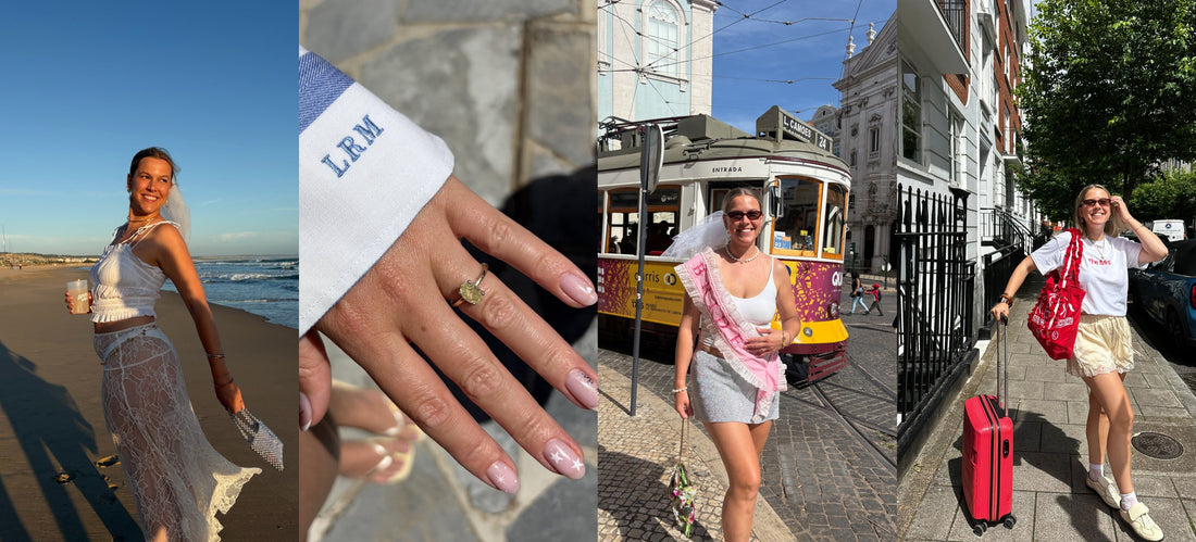 lucy with sensitive skin for wedding