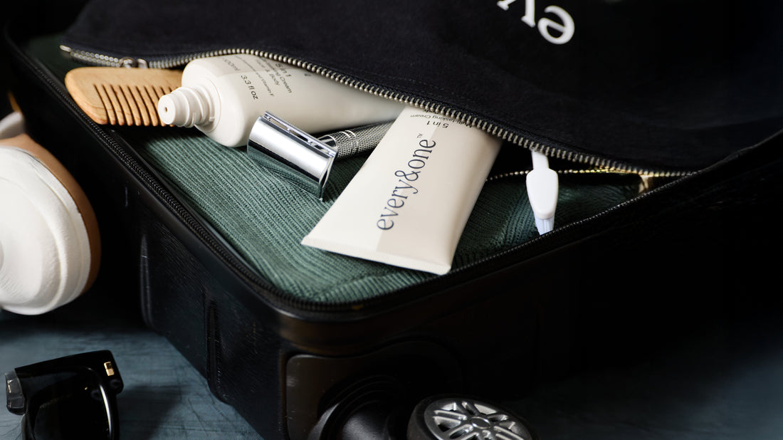 Travel friendly 5 in 1 skincare