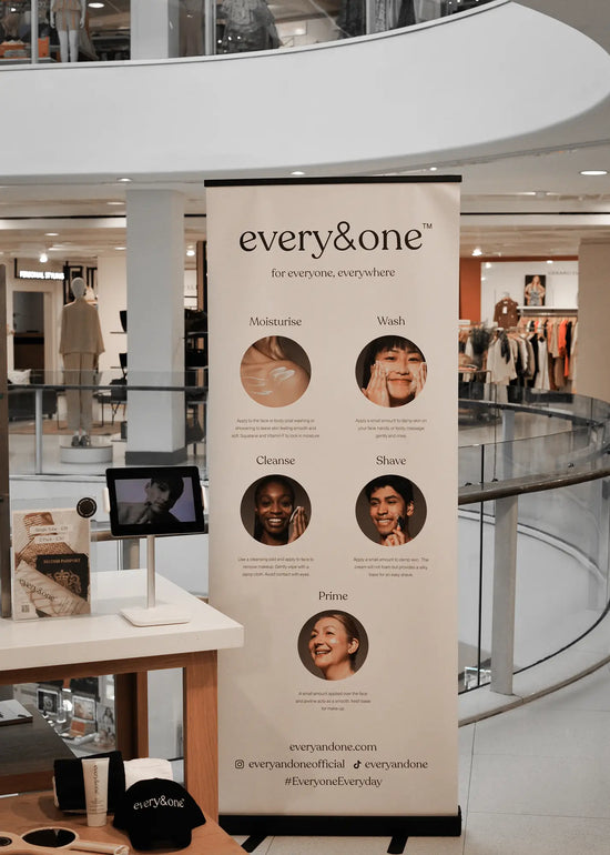 every&one 5 in 1 product pop up